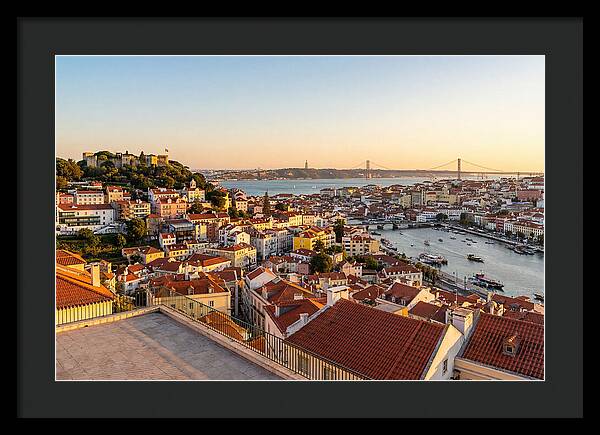 Lisbon From Miradouro Da Graca