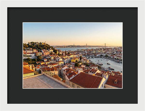 Lisbon From Miradouro Da Graca