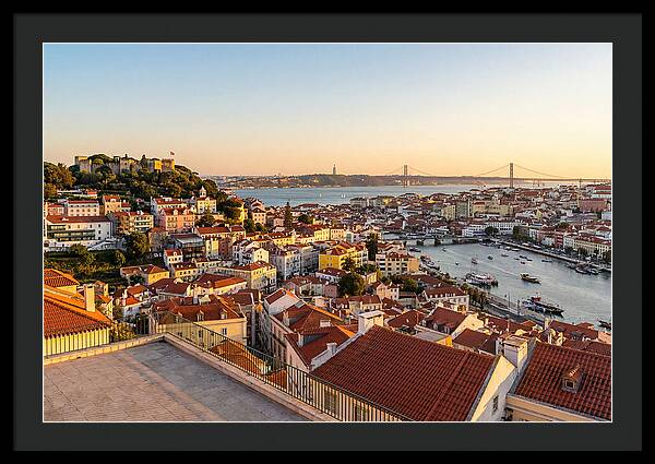 Lisbon From Miradouro Da Graca