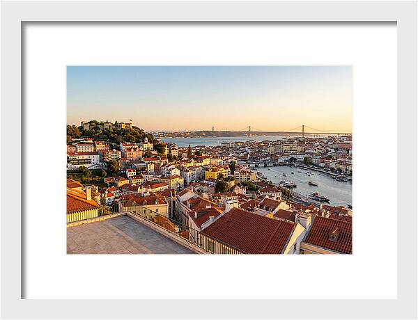 Lisbon From Miradouro Da Graca