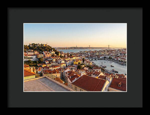 Lisbon From Miradouro Da Graca