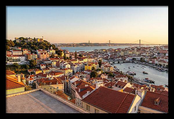 Lisbon From Miradouro Da Graca