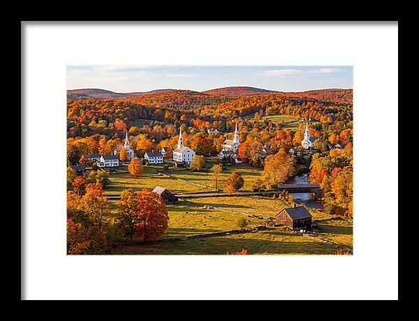 Litchfield Hills In Autumn Glory