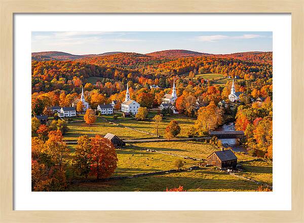 Litchfield Hills In Autumn Glory