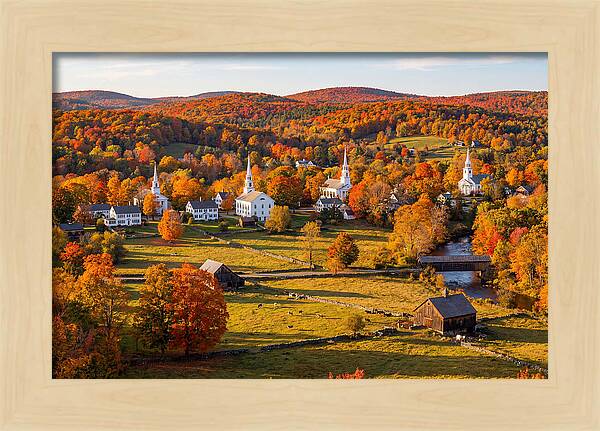 Litchfield Hills In Autumn Glory