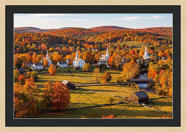 Litchfield Hills In Autumn Glory