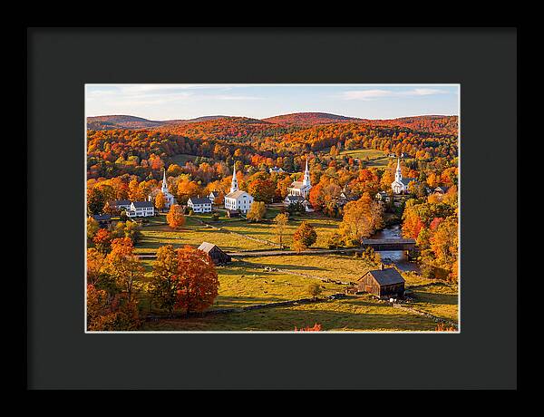Litchfield Hills In Autumn Glory
