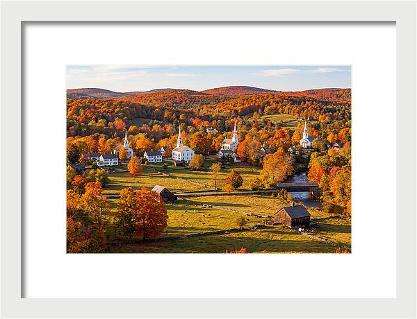 Litchfield Hills In Autumn Glory