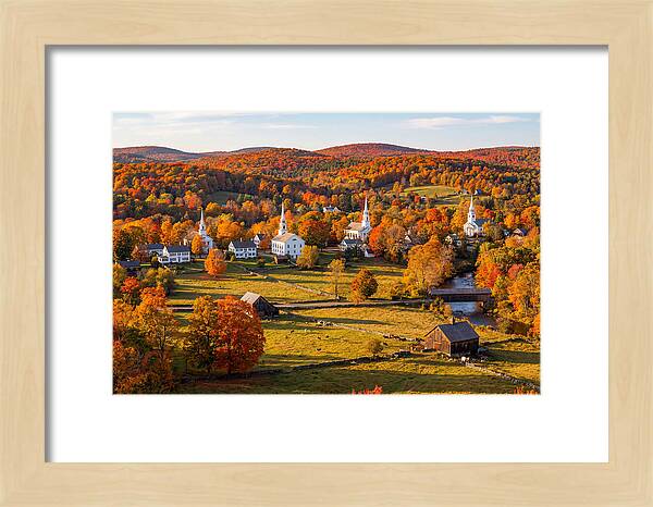 Litchfield Hills In Autumn Glory