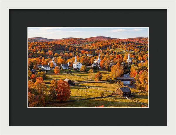 Litchfield Hills In Autumn Glory