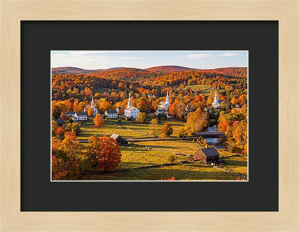 Litchfield Hills In Autumn Glory