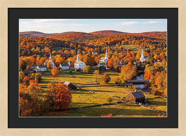 Litchfield Hills In Autumn Glory