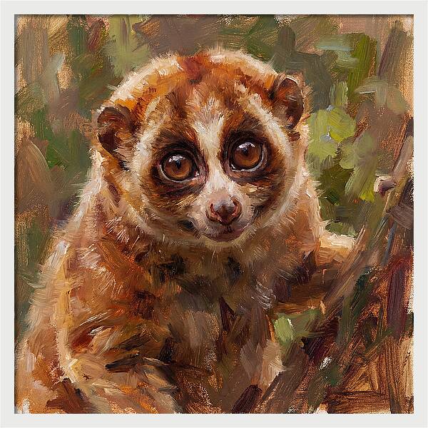 Lively Loris Portrait
