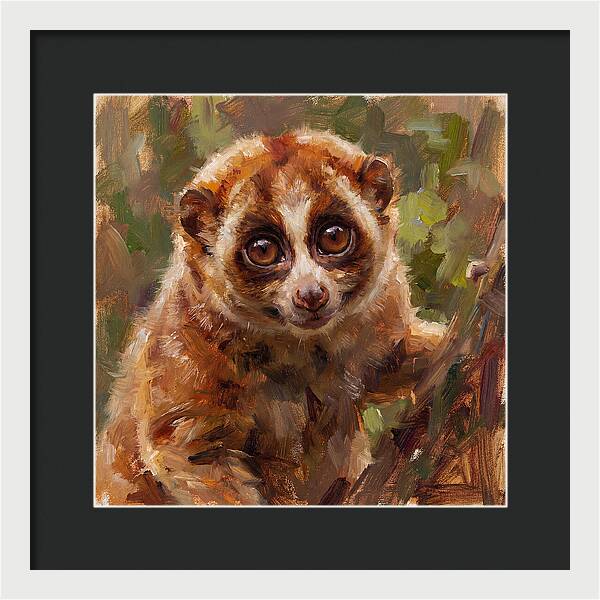 Lively Loris Portrait