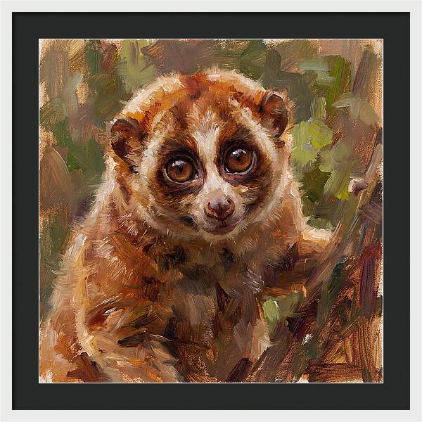 Lively Loris Portrait