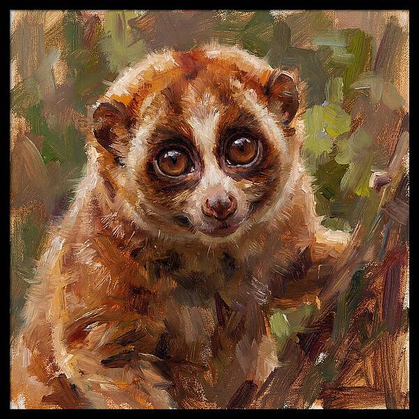 Lively Loris Portrait
