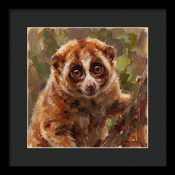 Lively Loris Portrait