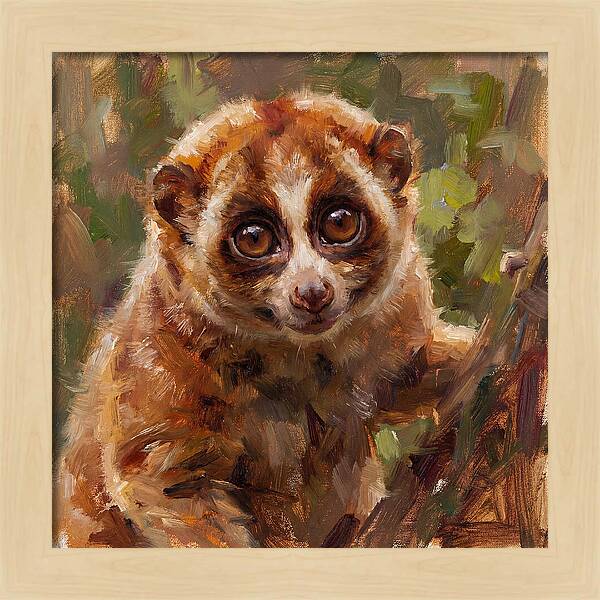 Lively Loris Portrait