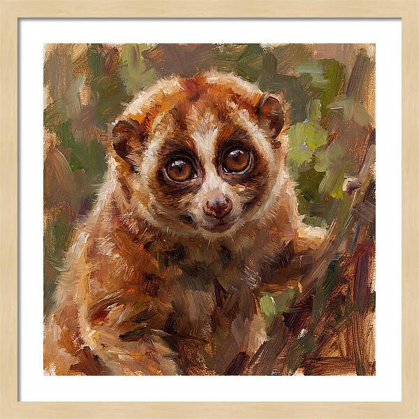 Lively Loris Portrait