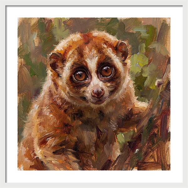 Lively Loris Portrait
