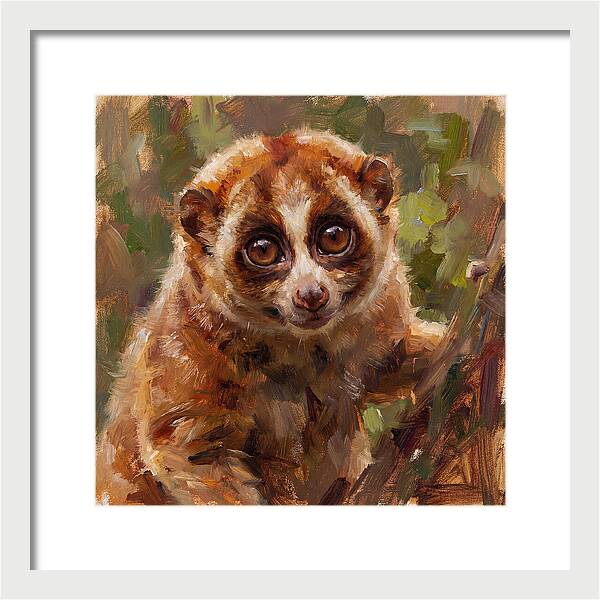 Lively Loris Portrait