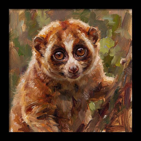 Lively Loris Portrait