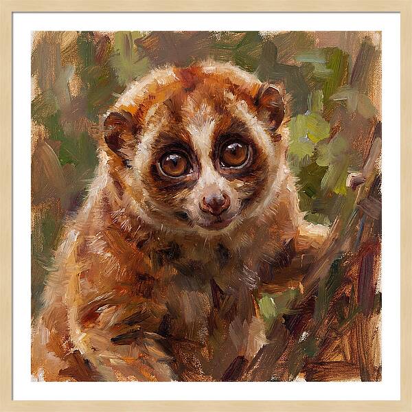 Lively Loris Portrait