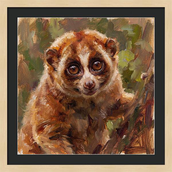 Lively Loris Portrait