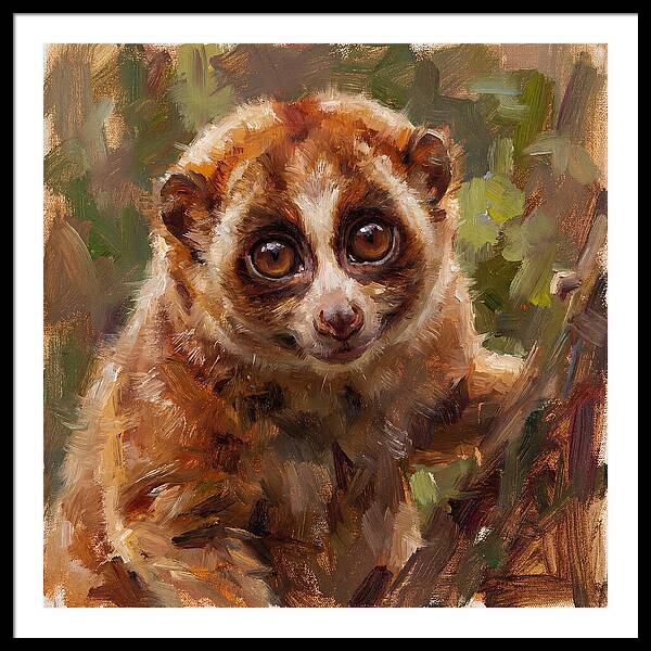 Lively Loris Portrait