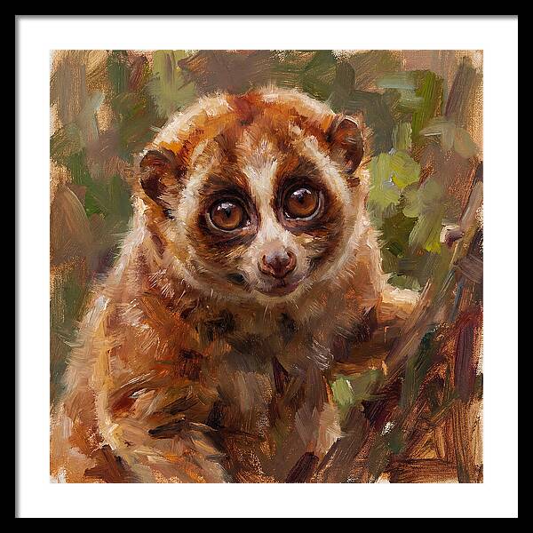 Lively Loris Portrait