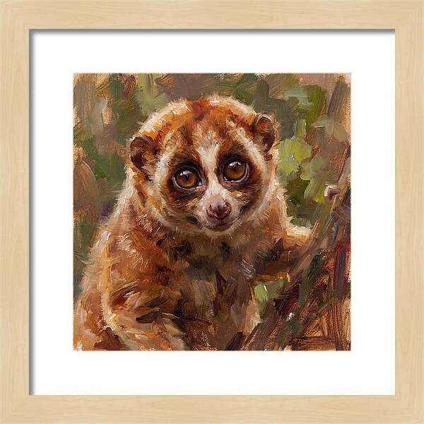 Lively Loris Portrait