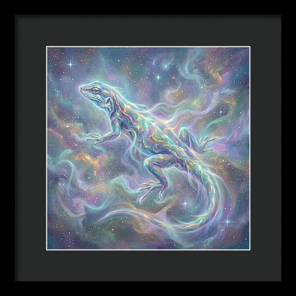 Lizard In Cosmic Space