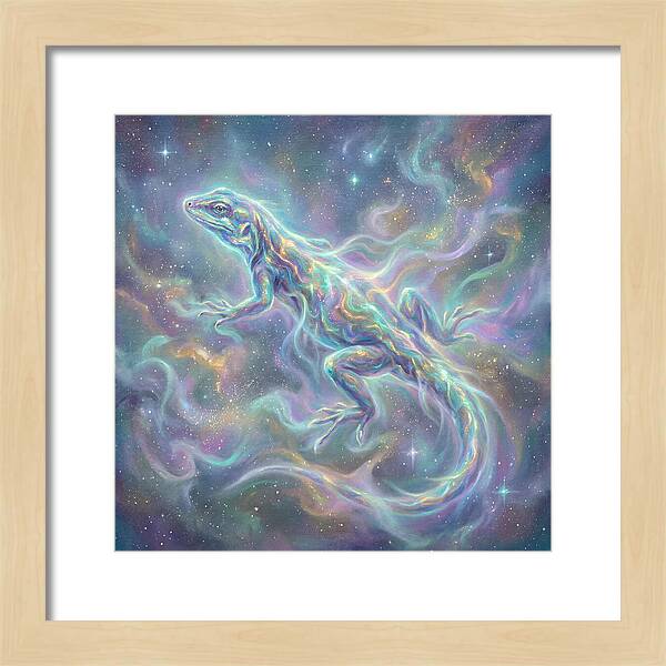 Lizard In Cosmic Space