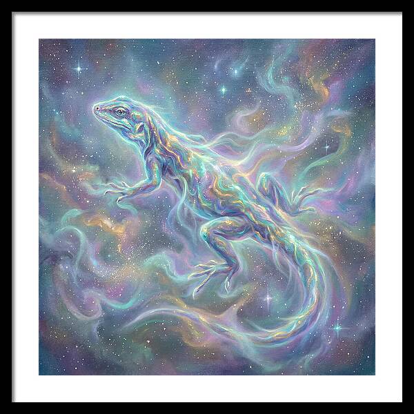 Lizard In Cosmic Space
