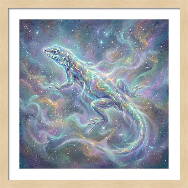 Lizard In Cosmic Space