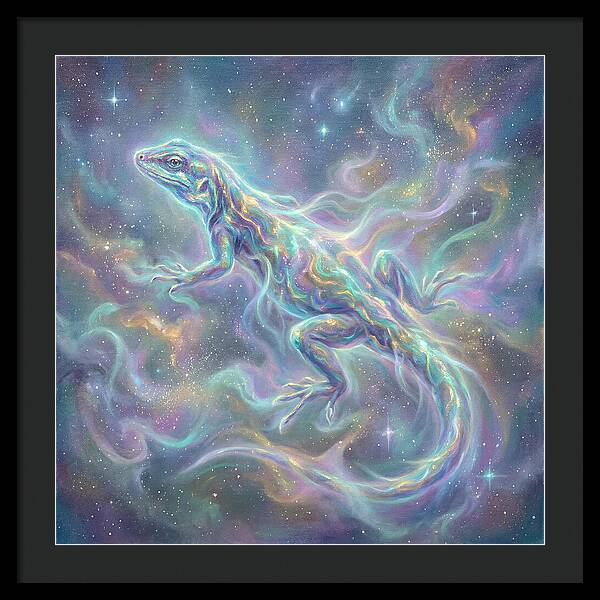 Lizard In Cosmic Space