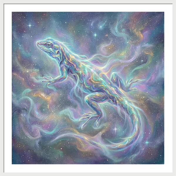 Lizard In Cosmic Space