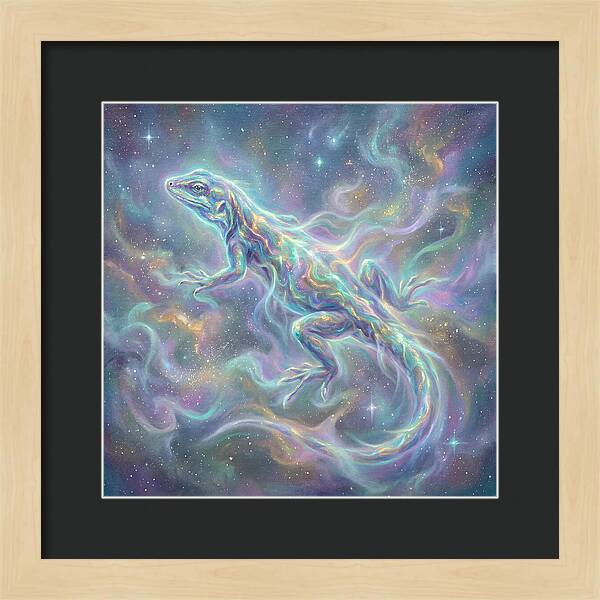 Lizard In Cosmic Space