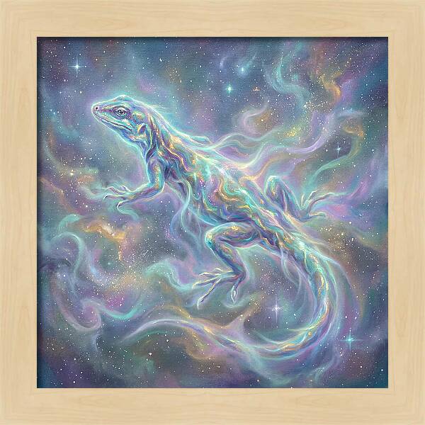 Lizard In Cosmic Space
