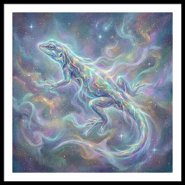 Lizard In Cosmic Space