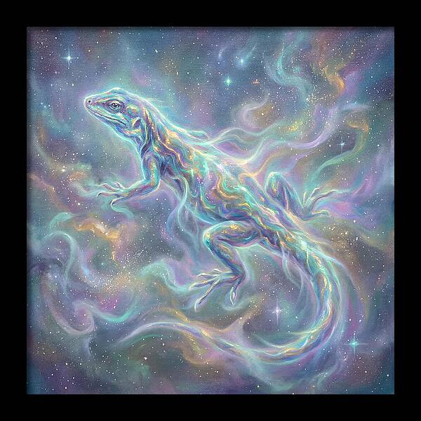 Lizard In Cosmic Space
