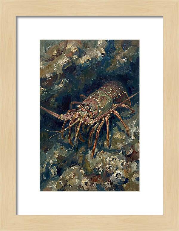 Lobster Among Coral Reefs