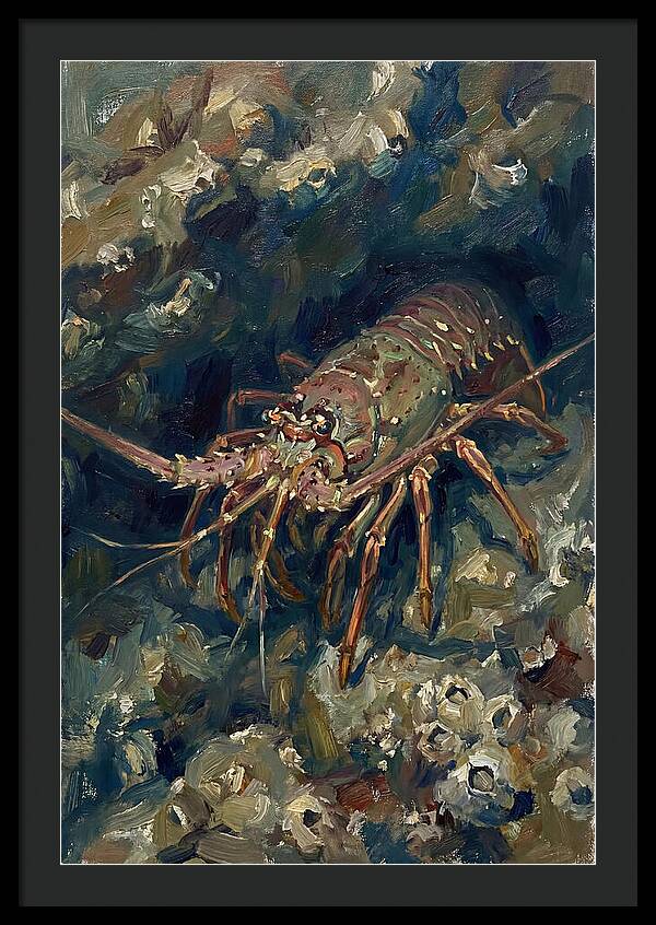 Lobster Among Coral Reefs