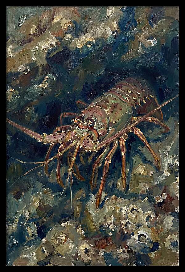 Lobster Among Coral Reefs