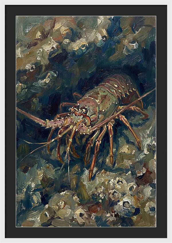 Lobster Among Coral Reefs