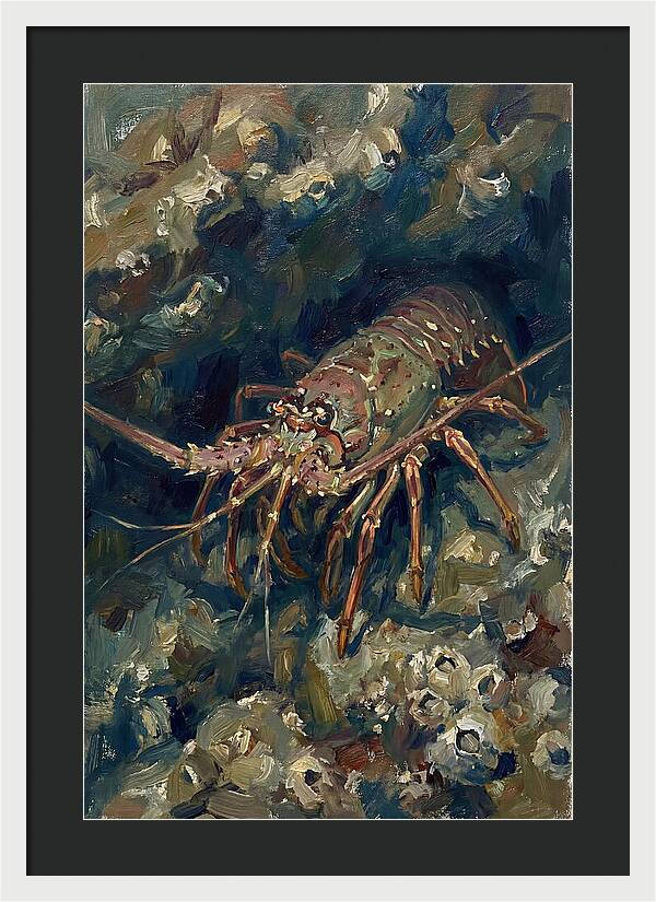Lobster Among Coral Reefs