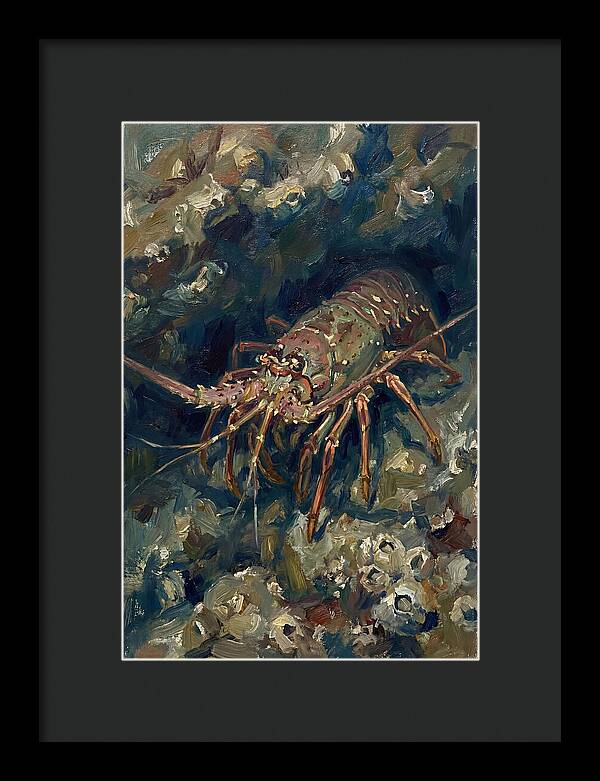 Lobster Among Coral Reefs