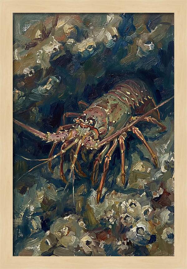Lobster Among Coral Reefs