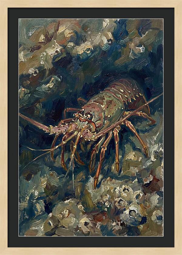 Lobster Among Coral Reefs