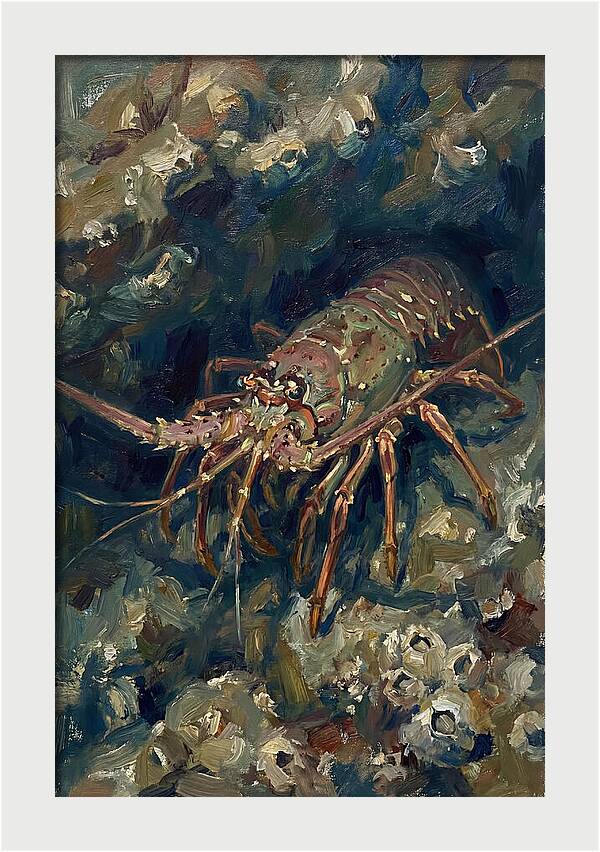 Lobster Among Coral Reefs